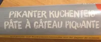 Pate a gateau piquante