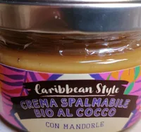 Crema spalmabile bio al cocco - con mandorle