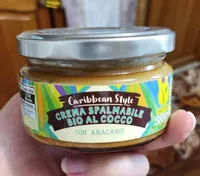 Crema spalmabile cocco e anacardi