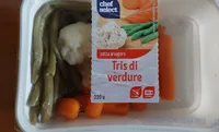 Tris di verdure