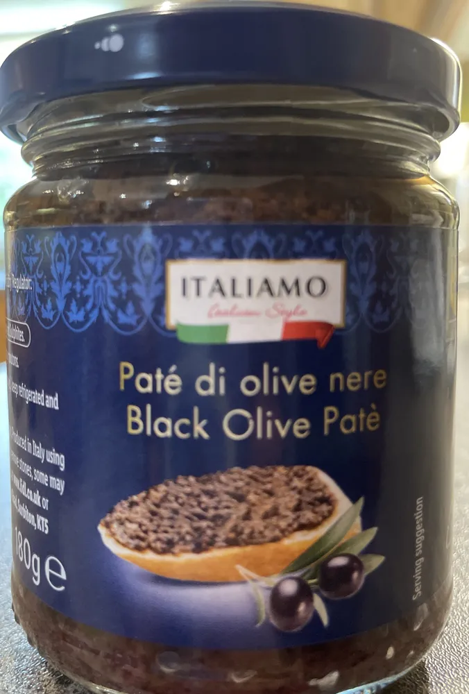 Paté de aceitunas negras