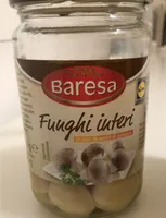 Funghi interi in olio di semi di girasole