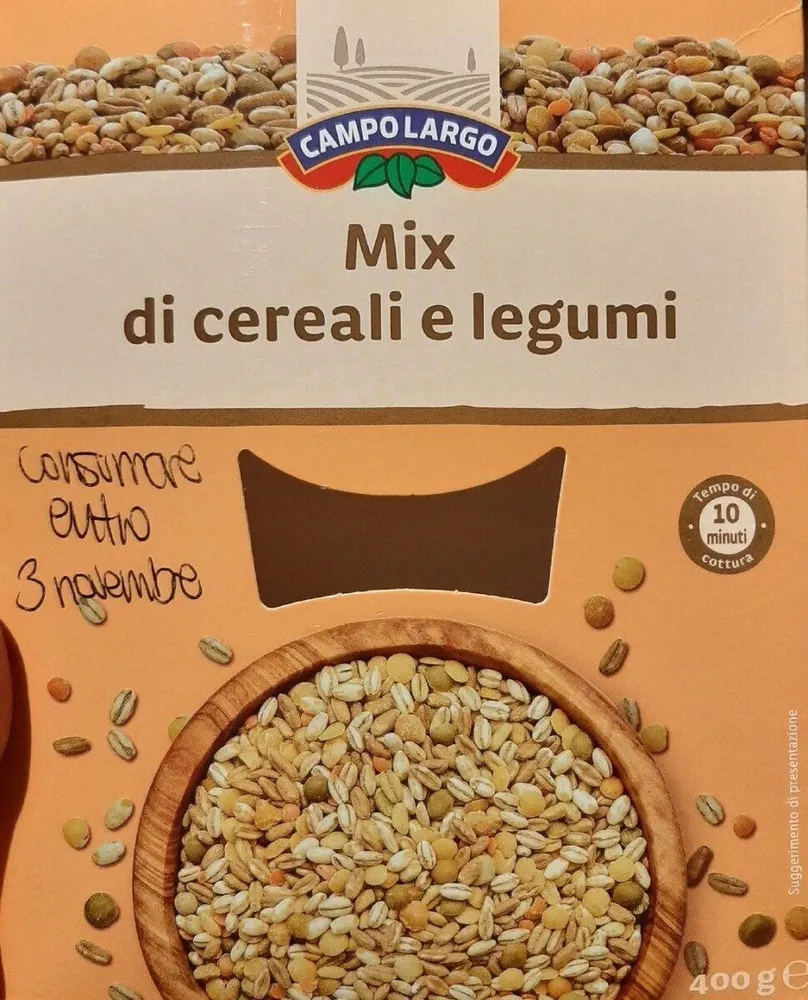 Mix di cereali e legumi