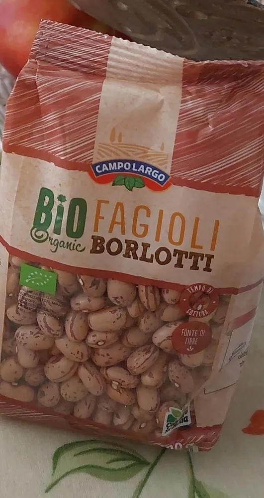 Bio organic fagioli borlotti