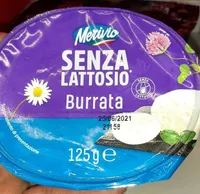 Burrata senza lattosio