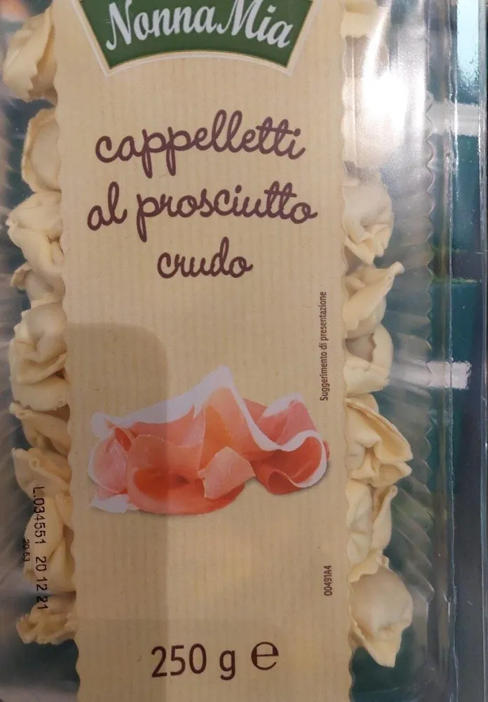 Cappelletti a prosciutto crudo