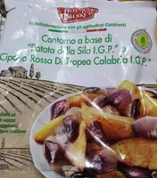 Contorno a base di patate della Sila e cipolla rossa di tropea