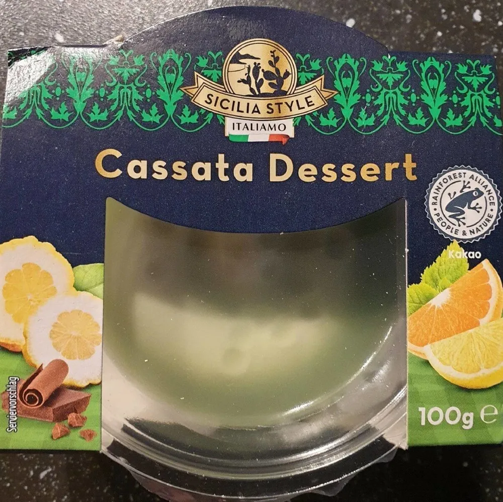Cassata Dessert