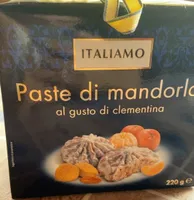 paste di mandorla al gusto clumentina