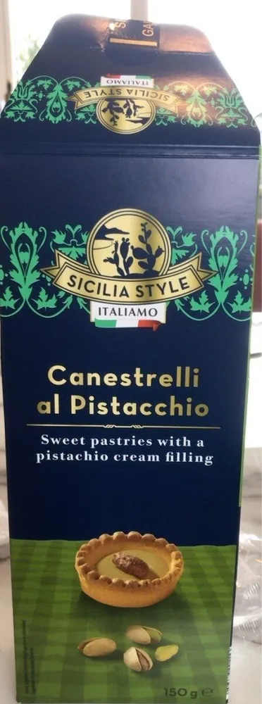 Canestrelli al pistacchio