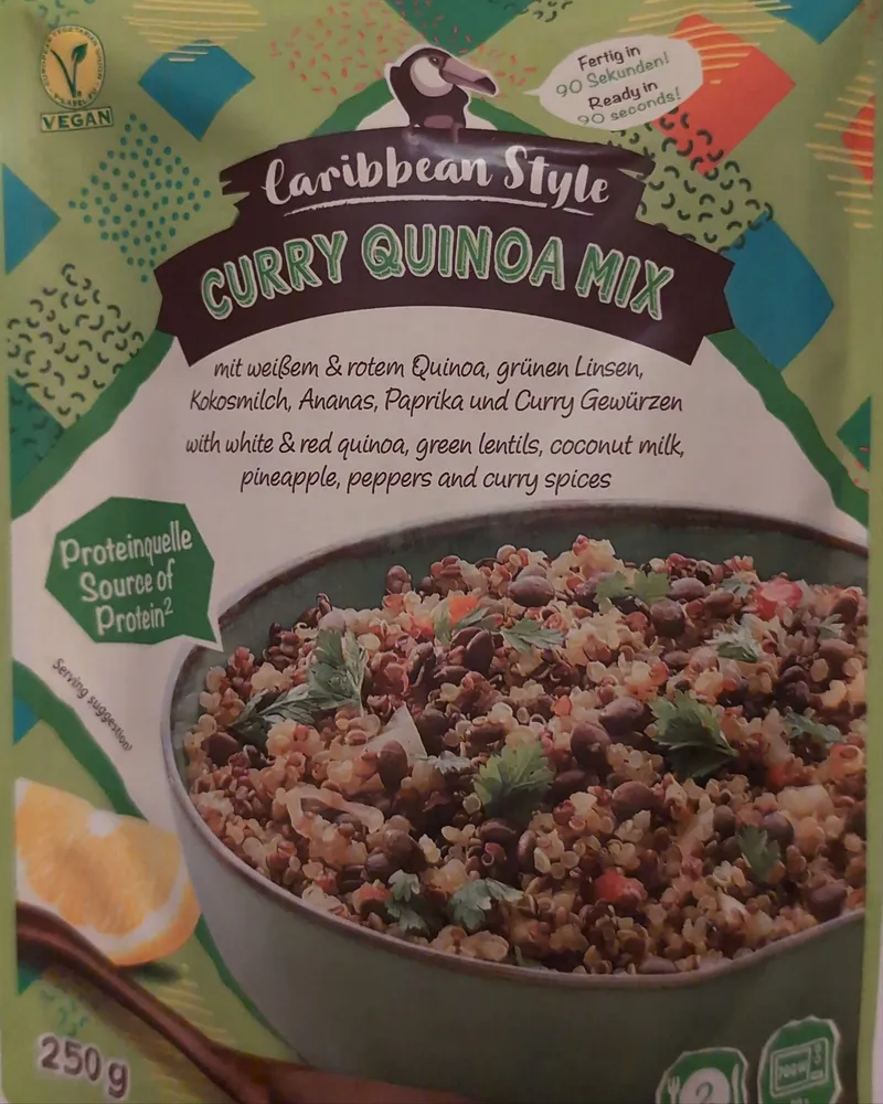 Curry quinoa mix
