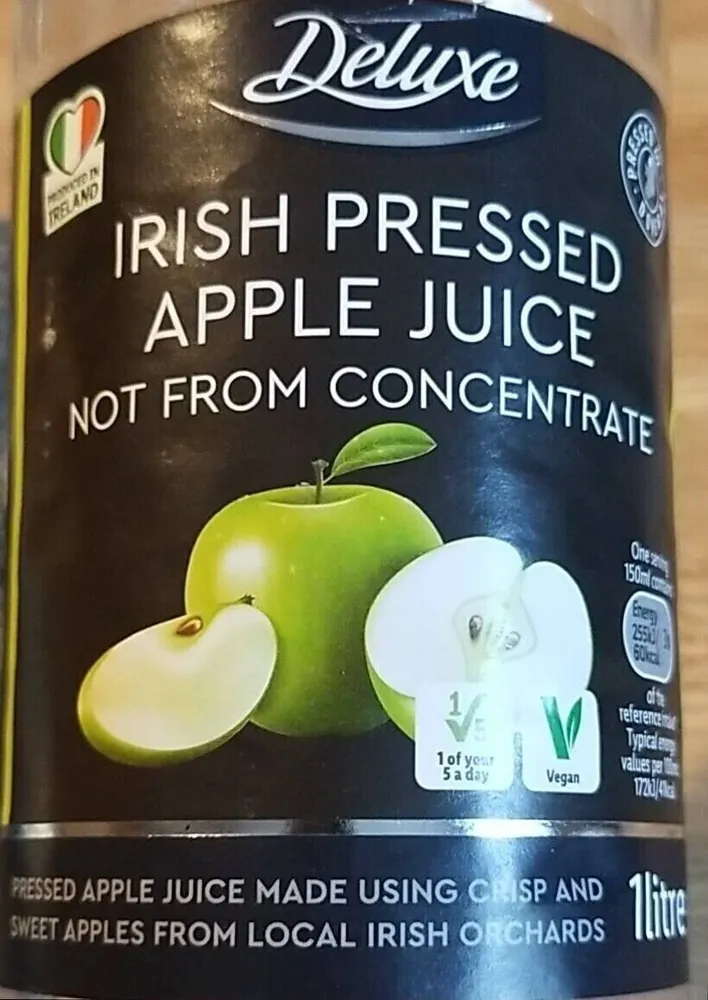 Irish pressed Apple juice
