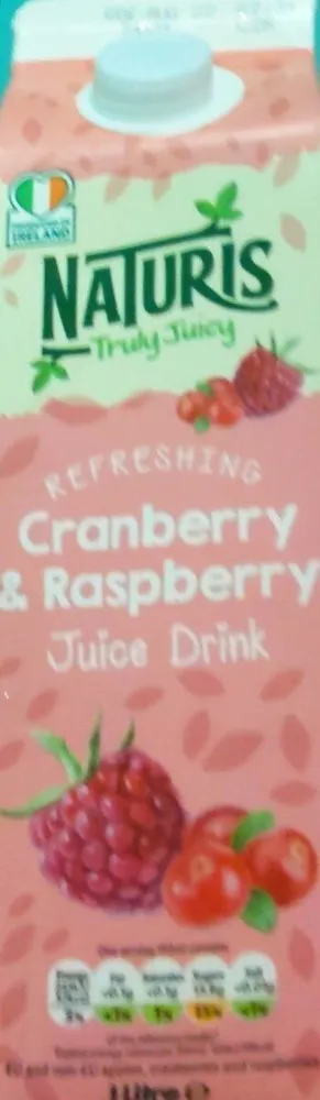 Cranberry and raspberry