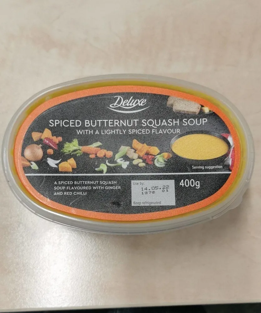 Spiced Butternut Squash Soup