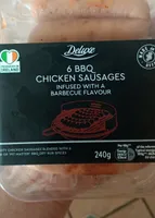 BBQ Chicken sausages