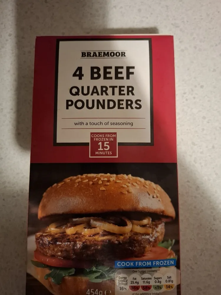Beef Quarter Pounders