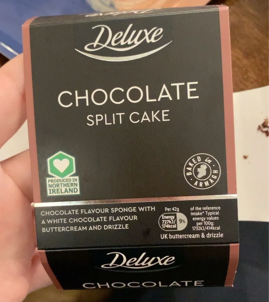 Chocolate split cake