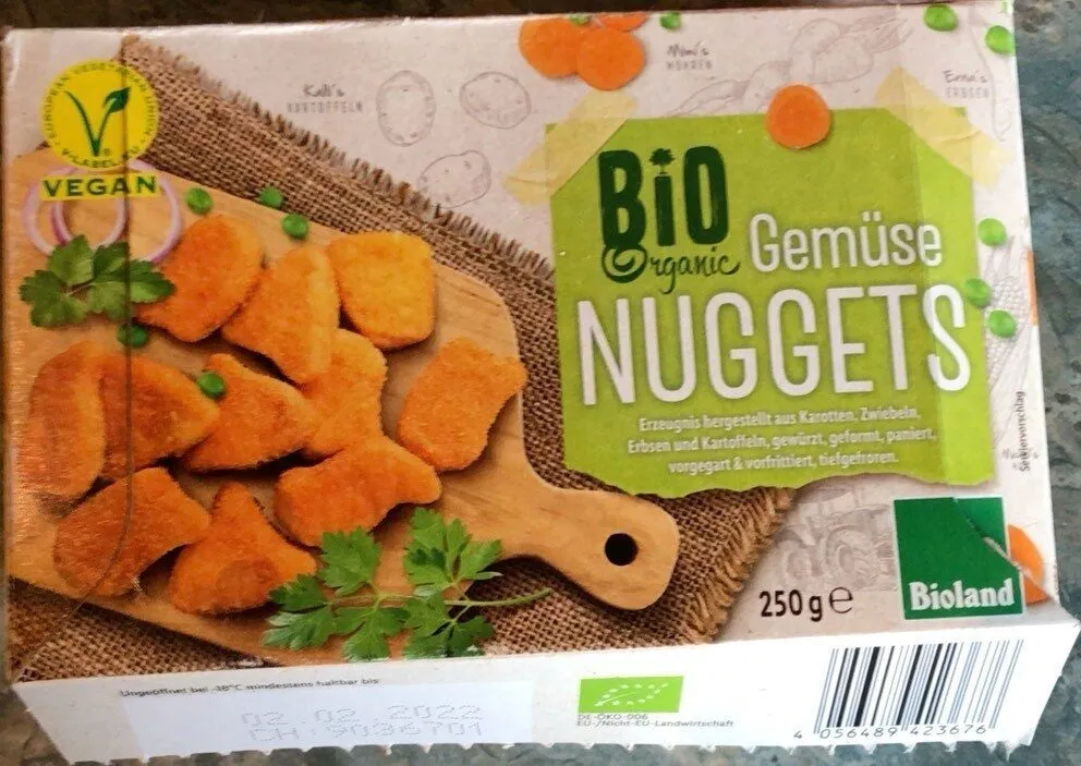 Bioland Gemüse Nuggets