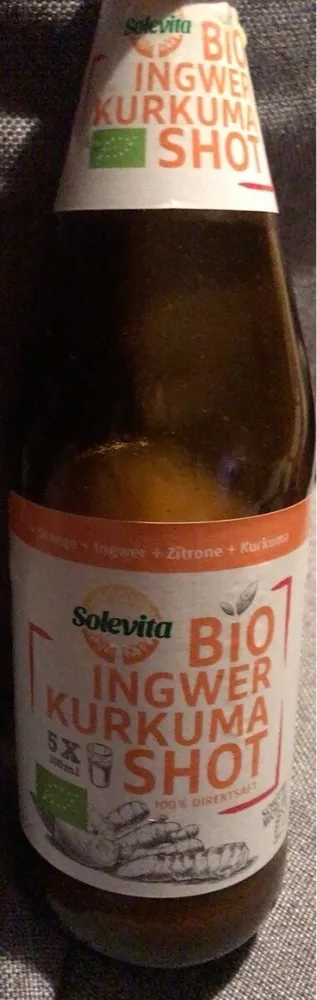 Bio ginger turmeric shot