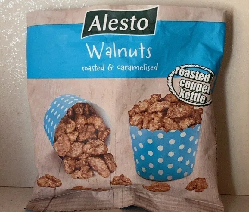 Noci tostate e caramellate