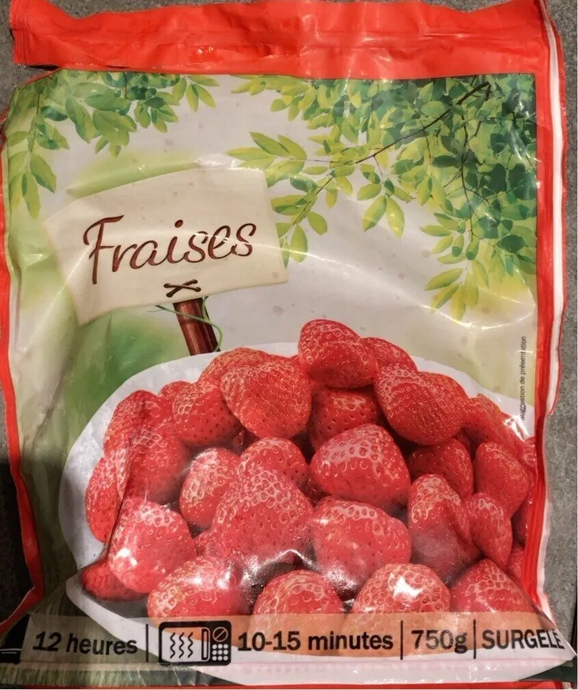 Fraises surgelées