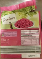 Framboises surgelées