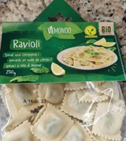 Ravioli Spinat und Zitronenöl