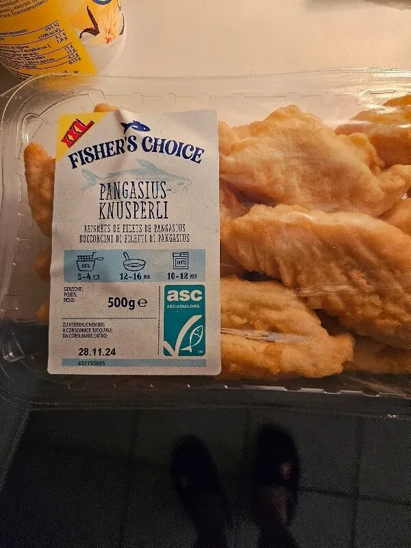 Beignet de filets de pangasius