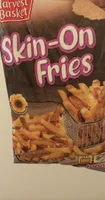 Skin on fries