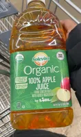 Organic apple juice