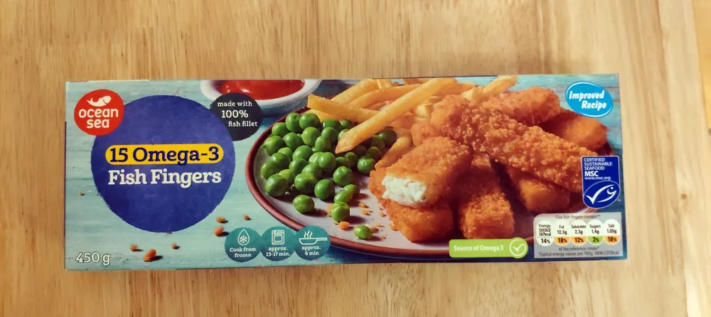 15 Omega-3 Fish Fingers
