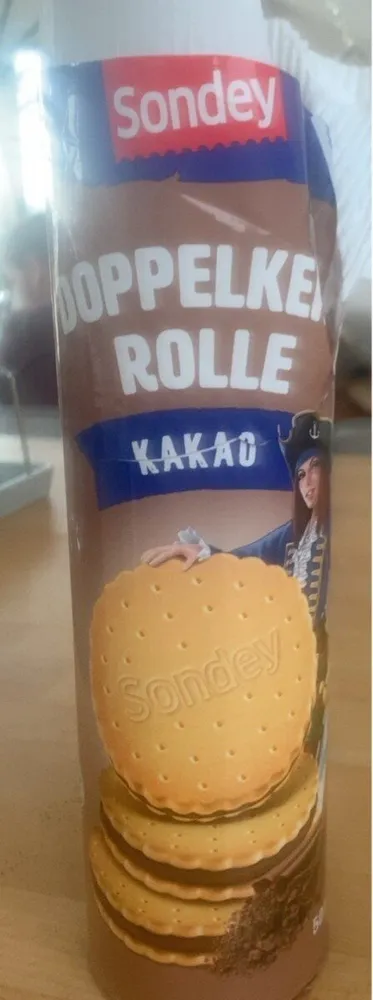 Doppelkeks Rolle Kakao