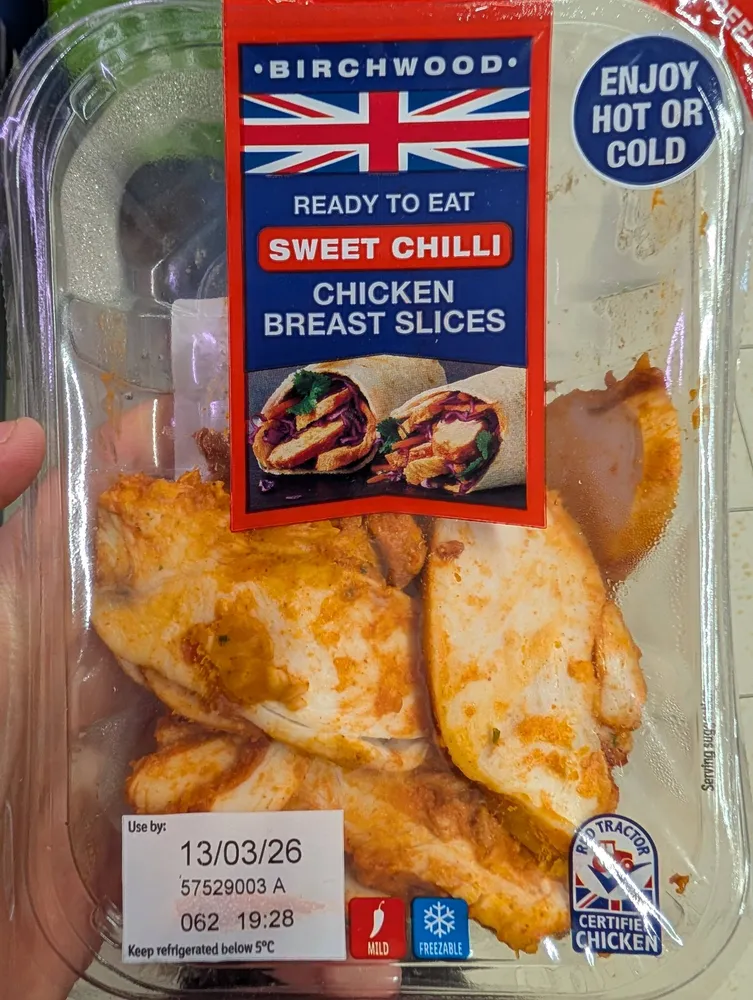Sweet Chilli Chicken Breast Slices