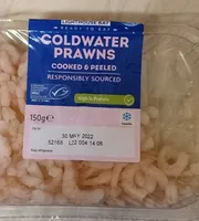 Coldwater prawns