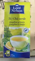 Té verde con jengibre y limón