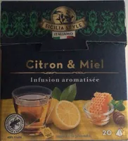 Infusion aromatisée citron & miel