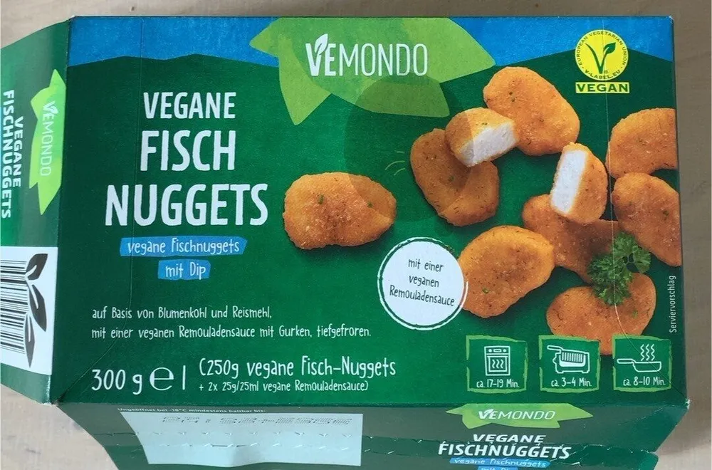 Vegane Fisch Nuggets