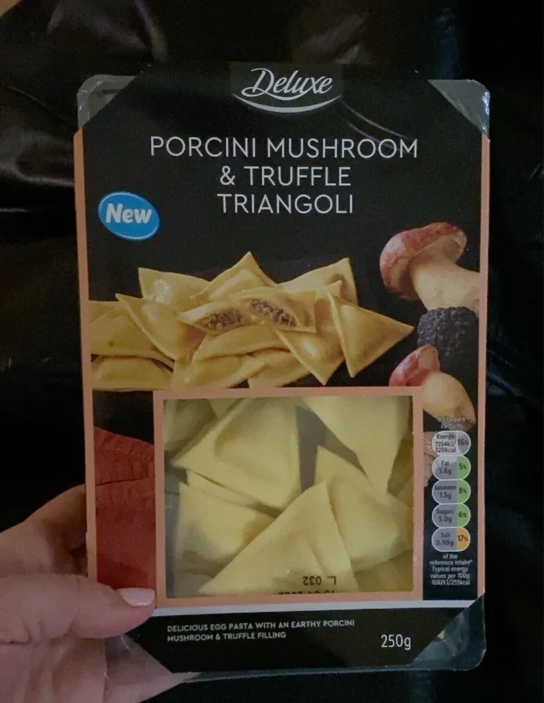 Porcini Mushroom & Truffle triangoli