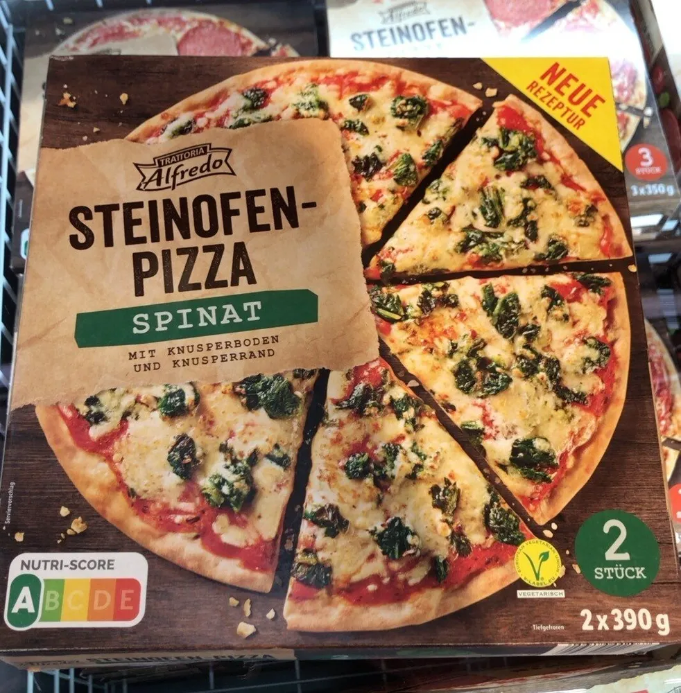 pizza Spinat