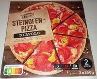 Steinofen-Pizza Diavolo