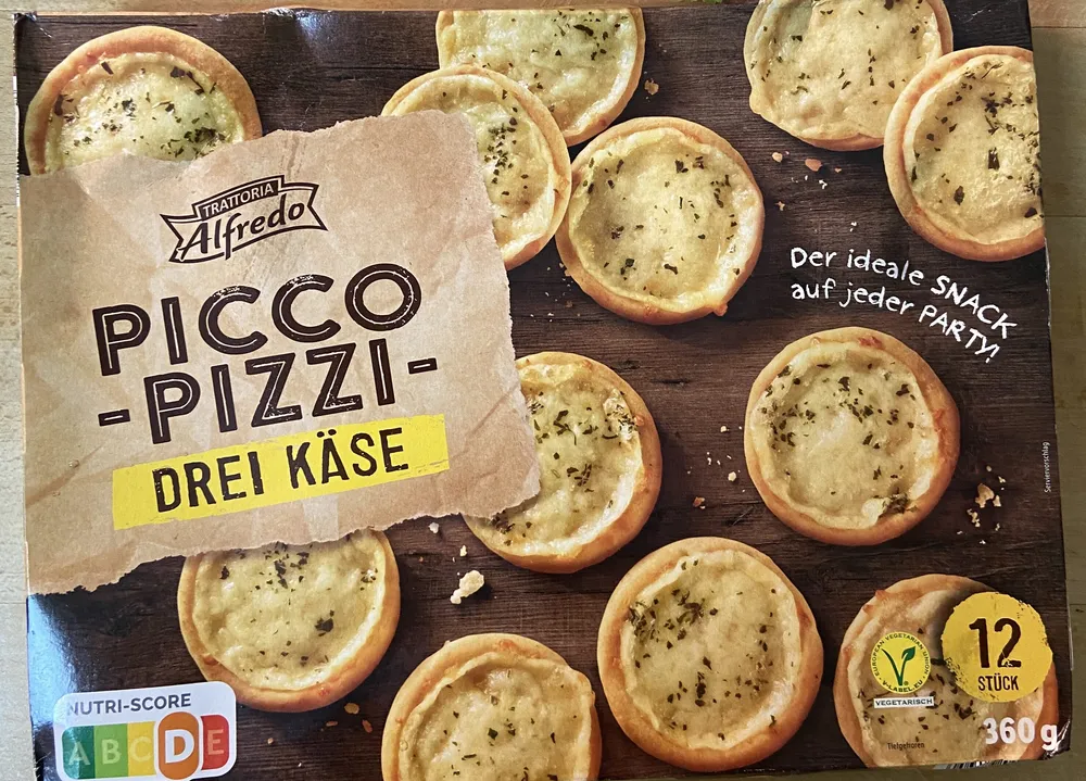 Picco-Pizzi - Drei Käse