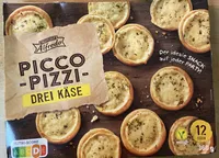 Picco-Pizzi - Drei Käse