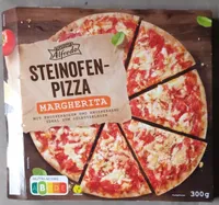 Stonebaked pizza Margherita