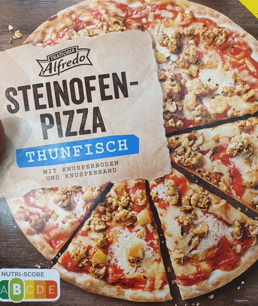 Steinofenpizza Thunfisch