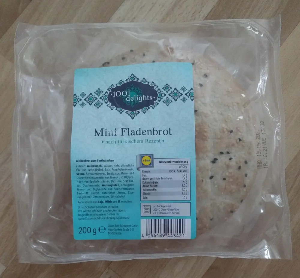 Mini Fladenbrot