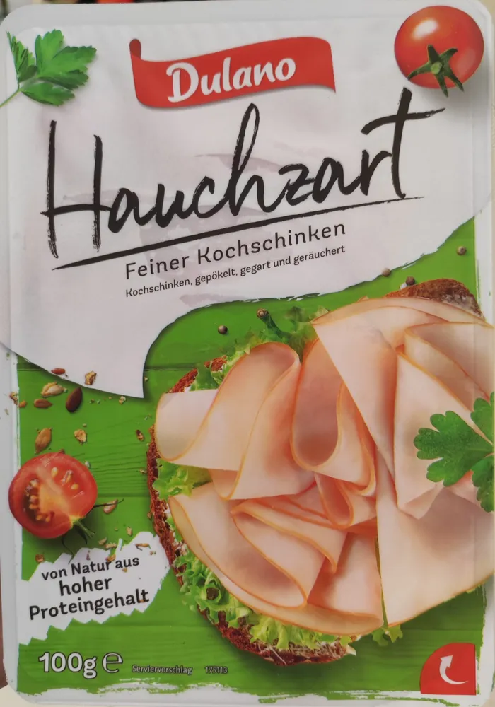 Hauchzart feiner Kochschinken
