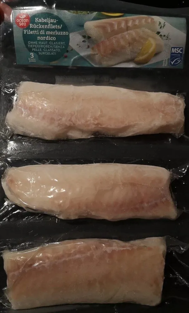 Kabeljau-Rückenfilets