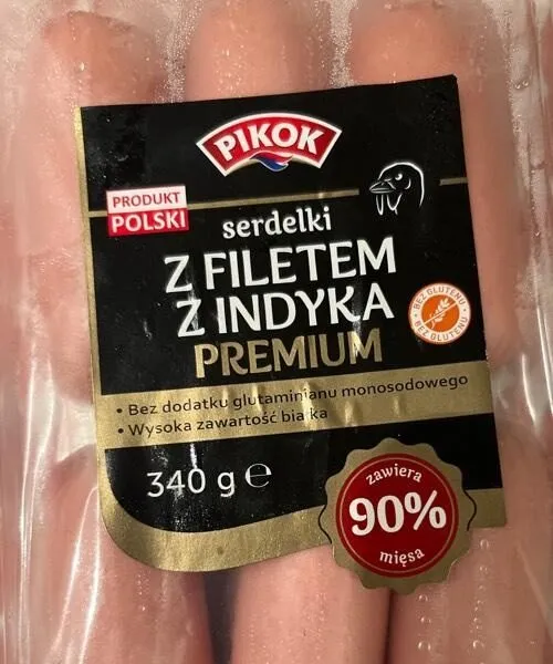 Serdelki indyka