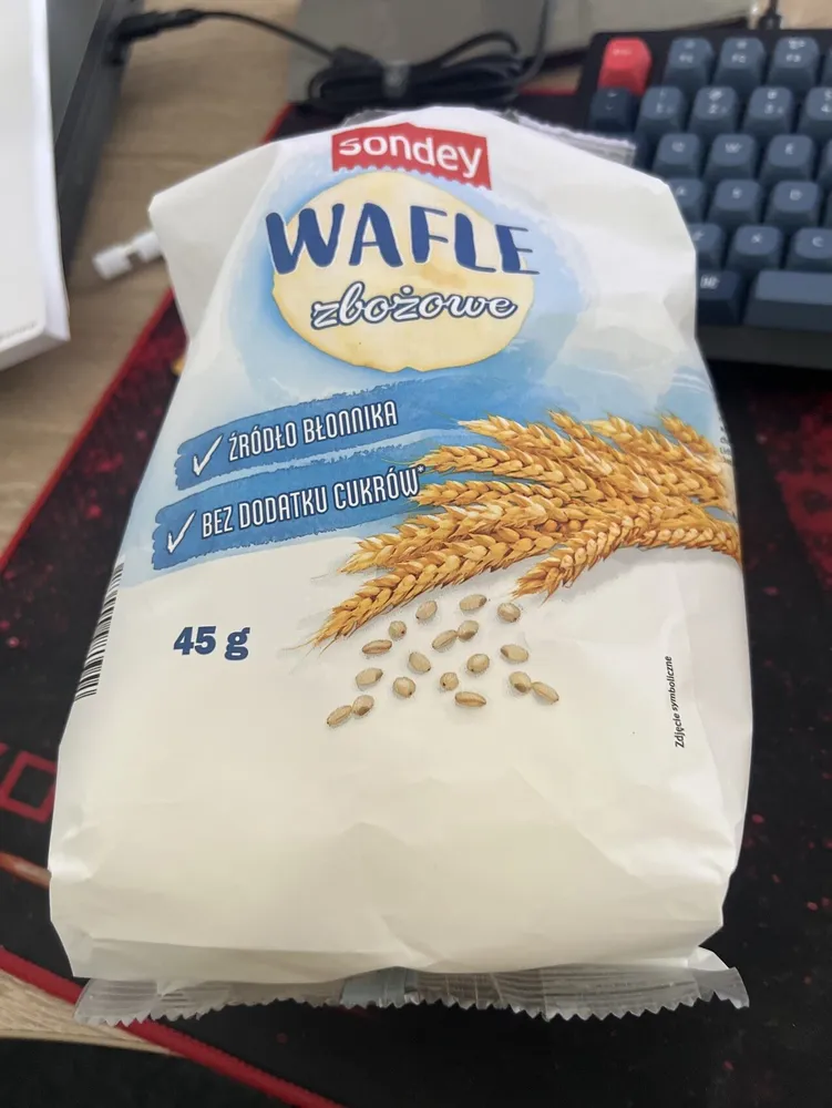 Wafle zbożowe