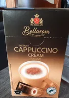Instant cappuccino cream flavour
